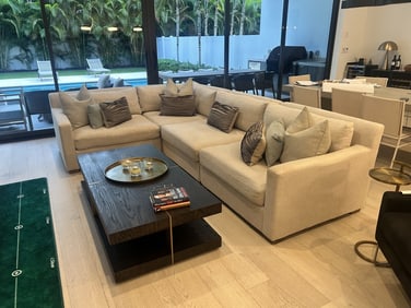 RESTORATION HARDWARE MODULAR SECTIONAL SOFA