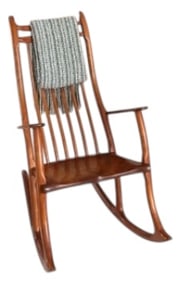 STEVEN SWIFT HANDMADE ROCKER ROCKING CHAIR