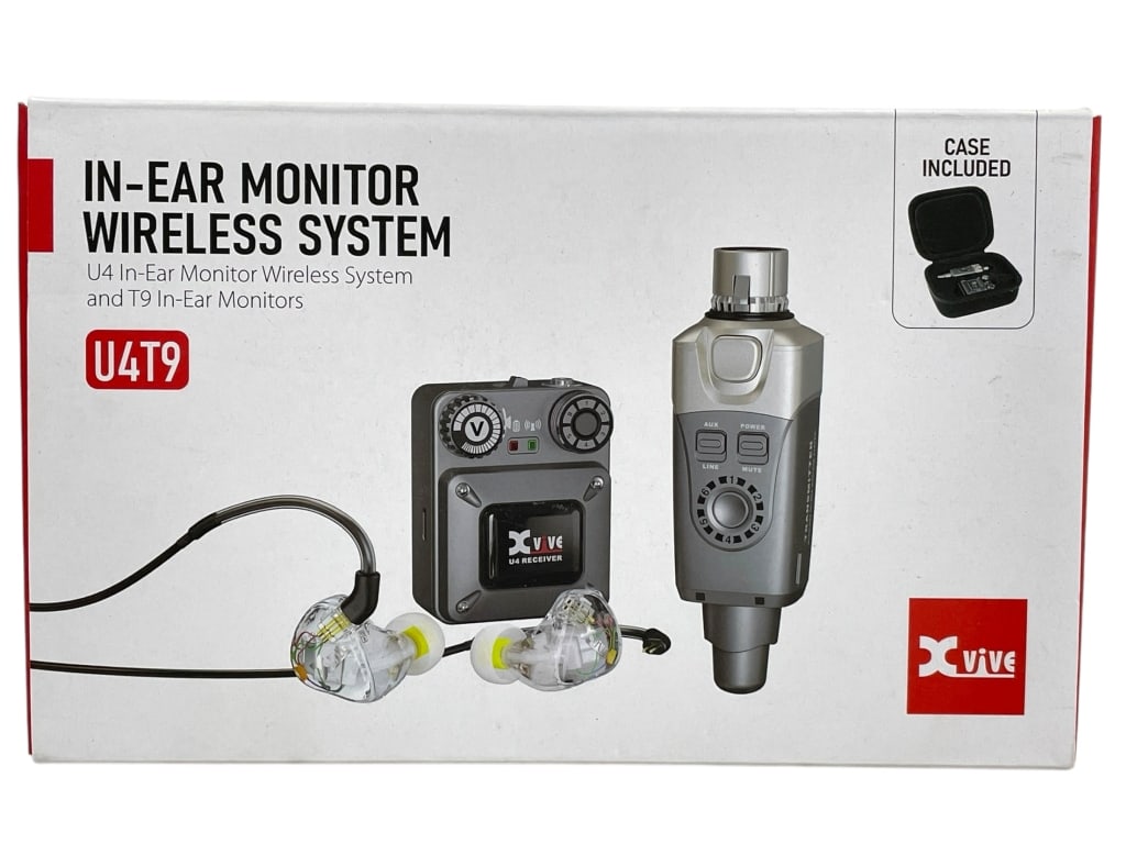 NIB XVIVE IN-EAR MONITOR WIRELESS SYSTEM U4T9 (1 of 4)