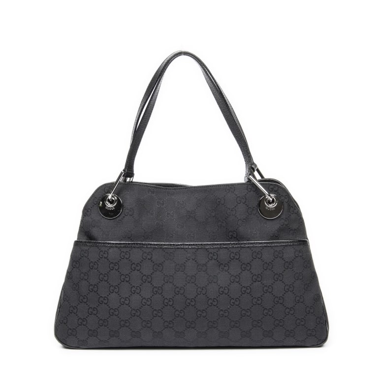 GUCCI MEDIUM ECLIPSE TOTE MONOGRAMMED CANVAS (1 of 9)