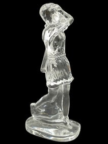 WATERFORD CRYSTAL GOLFER SCULPTURE 7"