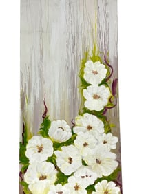 GABRIELA KRAUS ORIGINAL FLORAL PAINTING 48"