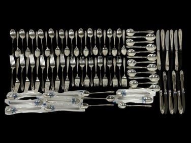 84 PC INTERNATIONAL PRELUDE STERLING SET 3584G