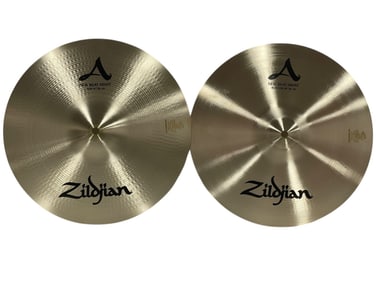 ZILDJIAN A SERIES 14" NEW BEAT HI-HAT CYMBALS PAIR