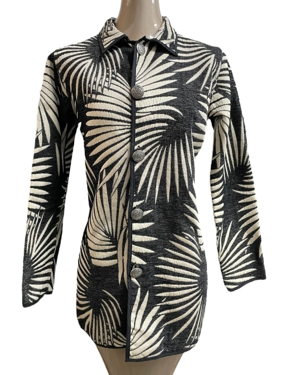 VINTAGE PALM PRINT JACKET 2-4 (1 of 4)