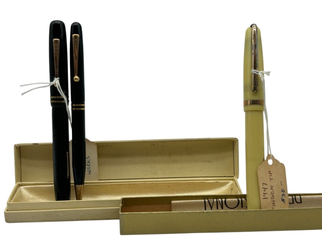 VINTAGE MOORE FOUNTAIN PEN SET (1 of 5)