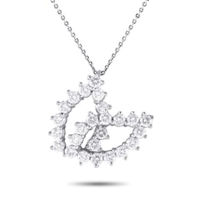 TIFFANY & CO. PLATINUM 1.50CT DIAMOND NECKLACE