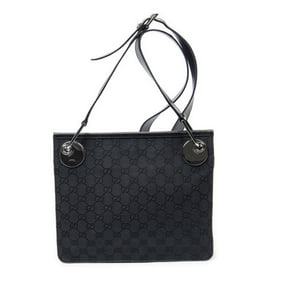 GUCCI ECLIPSE SQUARE CROSSBODY CANVAS BAG