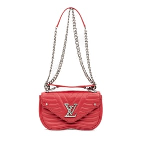 LOUIS VUITTON NEW WAVE CHAIN PM RED QUILTED BAG