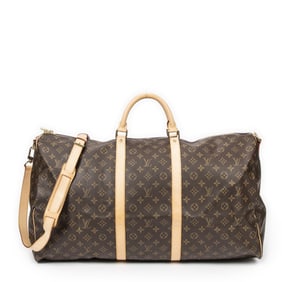 LOUIS VUITTON KEEPALL BANDOULIERE 60 TRAVEL BAG