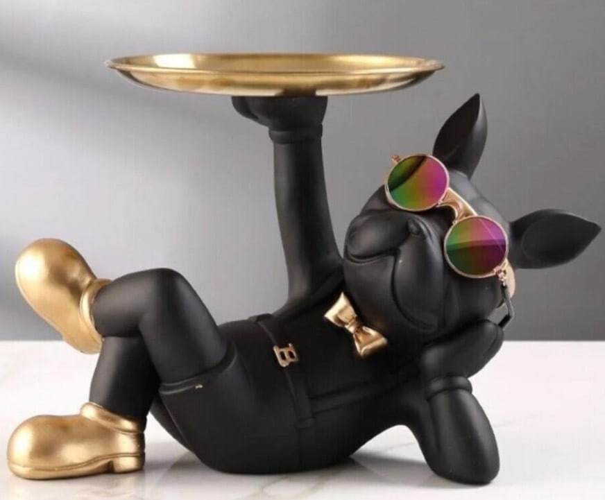 NEW! MODERNY LUXURY BULLDOG SCULPTURE (1 of 5)