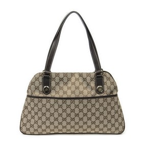 GUCCI MEDIUM CHARMY HEXAGON STUD MONOGRAM BAG