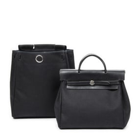 HERMÈS HERBAG A DOS PM TOILE OFFICIER BACKPACK
