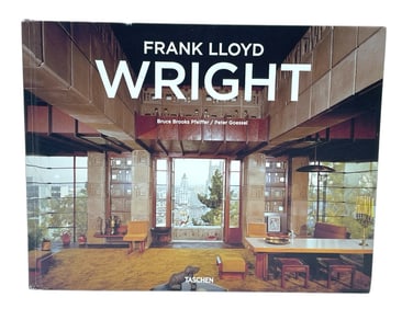 FRANK LLOYD WRIGHT HARDCOVER COFFEE TABLE BOOK