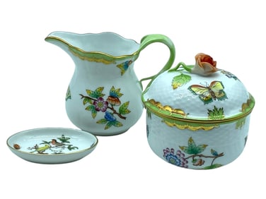 HEREND HUNGARY QUEEN VICTORIA SET