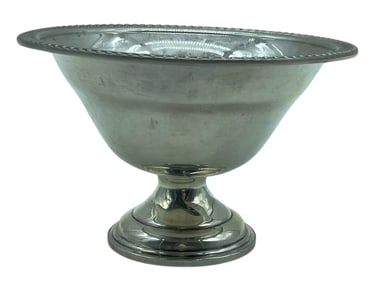 LADY ATKINS STERLING WEIGHTED PEDESTAL DISH 5"