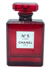 CHANEL NO. 5 LIMITED EDITION RED PERFUME BOTTLE