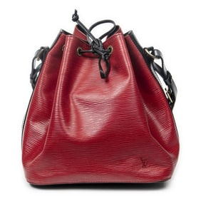 LOUIS VUITTON NOE BICOLOR PM EPI SHOULDER BAG