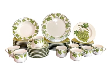 AMERICAN ATELIER AT HOME VINEYARD DINNERWARE SET