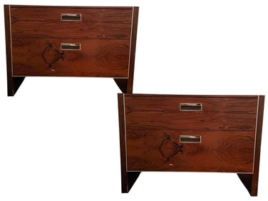 JOHN STUART MID CENTURY MODERN NIGHT STANDS