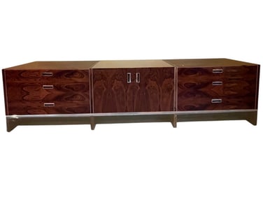 JOHN STUART MID-CENTURY MODERN ROSEWOOD CREDENZA