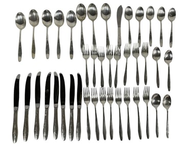 WALLACE STERLING SILVER FLATWARE SET 1999 G