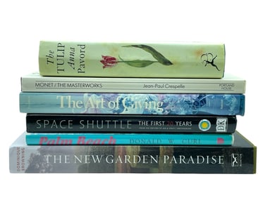 LOT OF ASSORTED COFFEE TABLE BOOKS