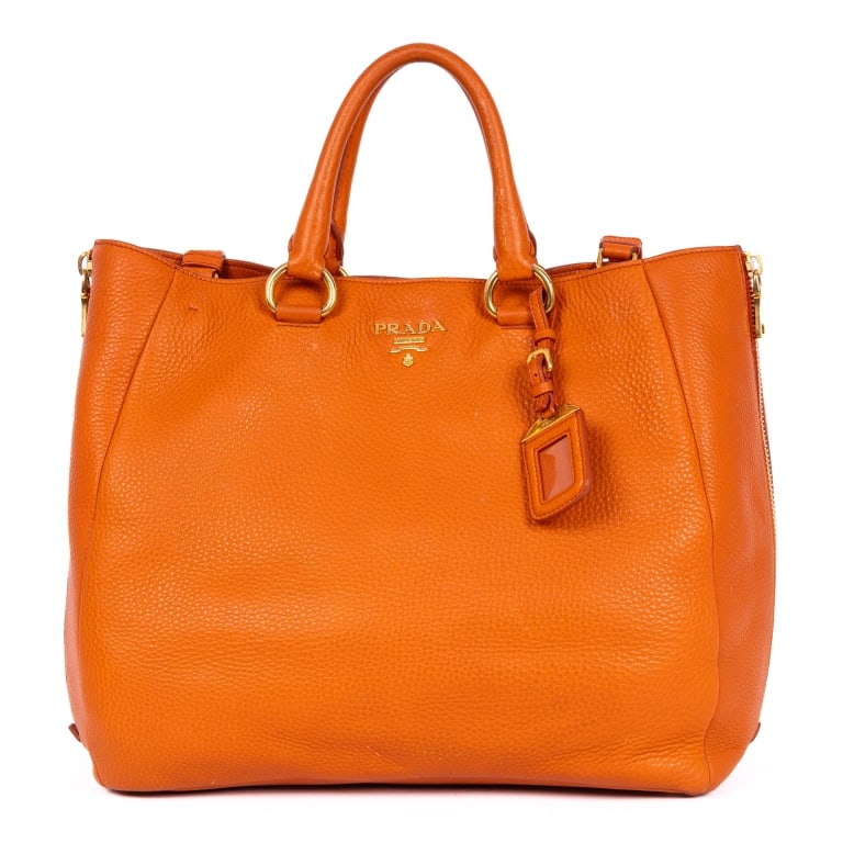 PRADA CLASSIC LRG SHOPPING TOTE VITELLO DAINO BAG (1 of 12)