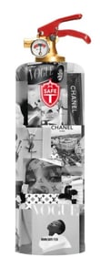 NEW FIRE EXTINGUISHER – CHANEL & VOGUE COLLAGE