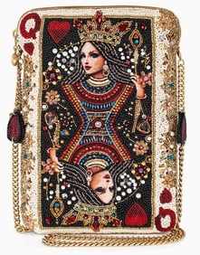NEW MARY FRANCES THE QUEEN CROSSBODY HANDBAG