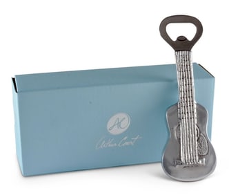 ARTHUR COURT GUITAR BOTTLE OPENER NEW IN BOX