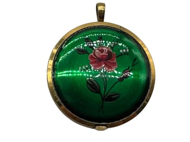 VTG BOREL “COCKTAIL?? KALEIDOSCOPE WATCH PENDANT