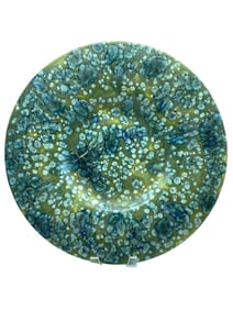 LARGE STUDIO POTTERY CHARGER PLATTER 17"