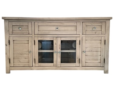 JOFRAN COASTAL CHIC FARMHOUSE STYLE TV STAND