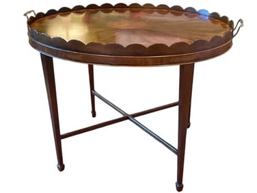 BAKER FURNITURE COLLECTOR'S EDITION TRAY TABLE 32"