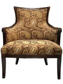 ARHAUS UPHOLSTERED ARMCHAIR WITH WOODEN FRAME 36"