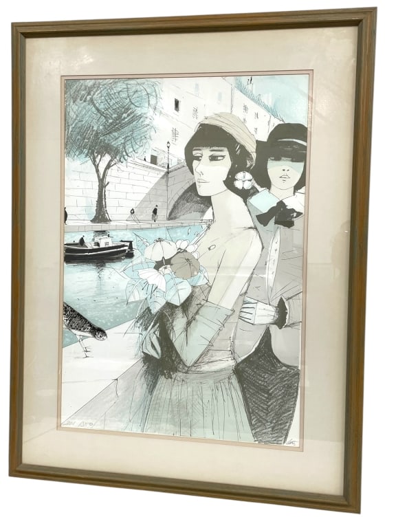 CHARLES LEVIER LIMITED EDITION SIGNED LITHO 36.5" (1 of 2)