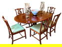 BAKER FURNITURE 8-PIECE CHIPPENDALE DINING SET