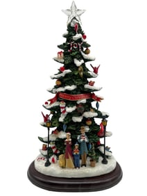 BLOOMINGDALE'S DECORATIVE CHRISTMAS TREE FIGURINE