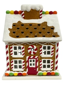SLATKIN & CO CANDLE LUMINARY GINGERBREAD HOUSE