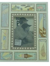 DANIELSON DESIGNS BEACH-THEMED PHOTO FRAME