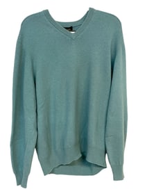 BROOKS BROTHERS CASHMERE V-NECK SWEATER L