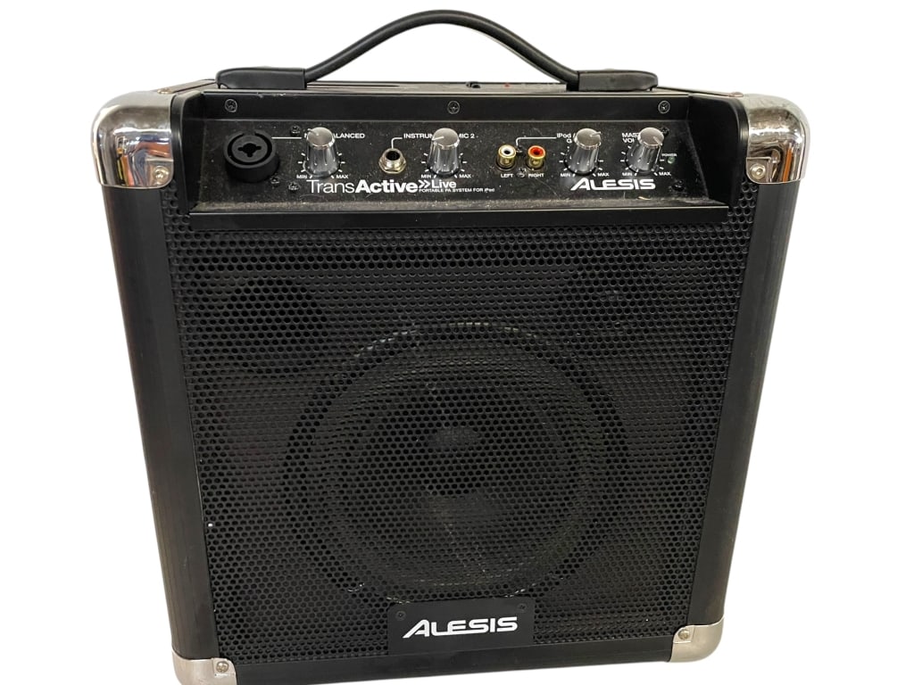 ALESIS TRANSACTIVE LIVE PORTABLE PA SYSTEM (1 of 5)
