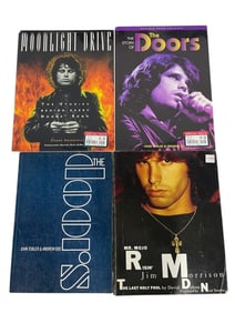 FOUR BOOKS ON THE DOORS AND JIM MORRISON
