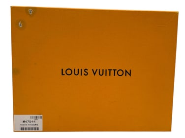 LOUIS VUITTON ORANGE BOX 11.5" X 8.5" X 2.5"