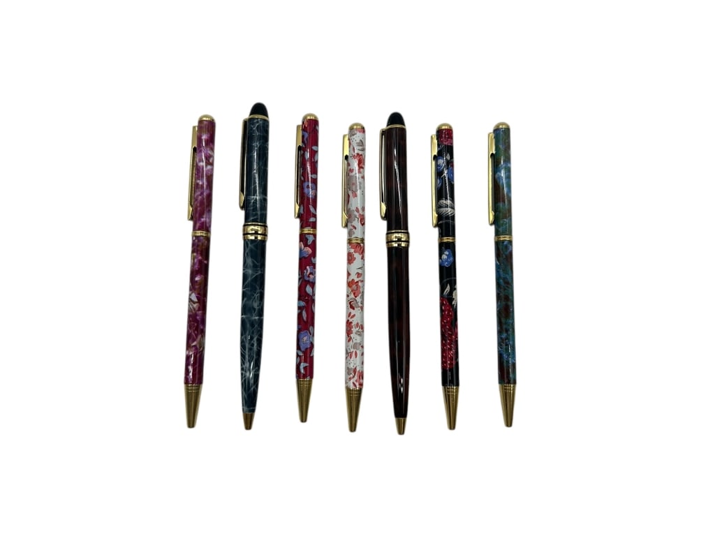 COLLECTION OF 7 DECORATIVE PENS (1 of 3)
