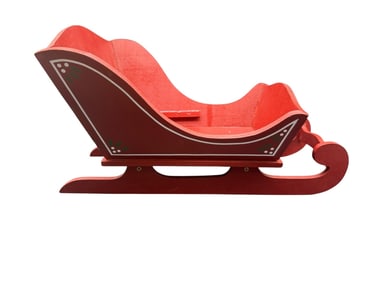 WOODEN DECORATIVE CHRISTMAS SLEIGH