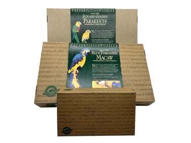 ARK FOUNDATION HANGING FOAM PARROT PUZZLES