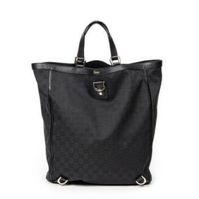 GUCCI ABBEY D-RING VERTICAL TOTE MONOGRAMMED CANV