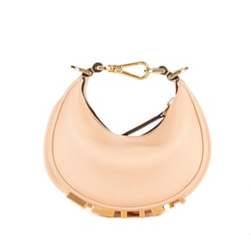 FENDI FENDIGRAPHY MINI PINK SMOOTH LEATHER